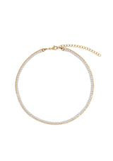ELYSE DOUBLE CHAIN TENNIS ANKLET