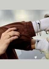 NYX CURB CHAIN ANKLET