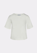 PONTE KNIT SHORT SLEEVE TOP EXTENDED