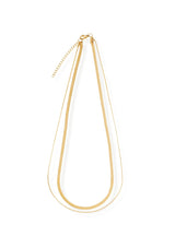 CASSIA DOUBLE CHAIN NECKLACE