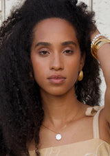 ALBA MOTHER OF PEARL PENDANT NECKLACE