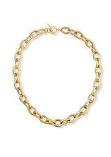 ALLEGRA CHUNKY OVAL CHAIN TOGGLE NECKLACE