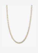 BARONESS TENNIS NECKLACE 15"