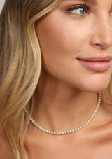 BARONESS TENNIS NECKLACE 15"