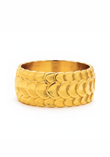 CHARIZE FISH SCALE RING