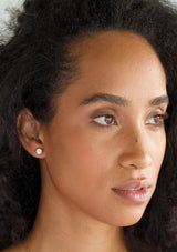 CATEANA BEZEL STUD EARRING