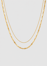 DORA DOUBLE CHAIN NECKLACE