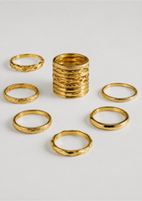 RIVIERA STACKABLE RING SET