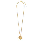 HEIDI HEART DISC PENDANT NECKLACE