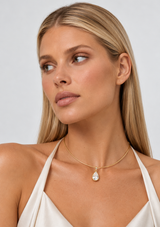 LARGE CLEO PEAR CHARM