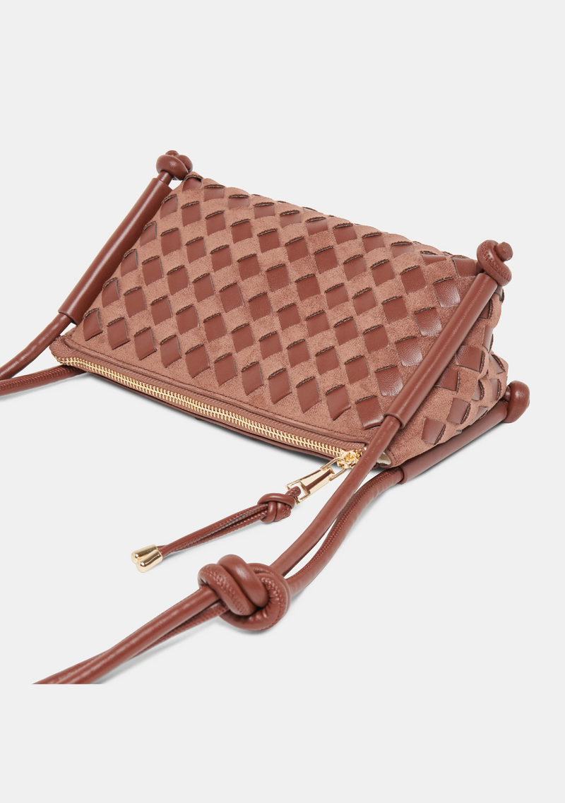 MERYL WOVEN CROSSBODY