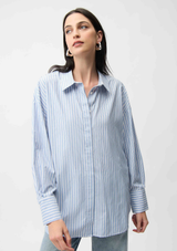 BOXY STRIPED BLOUSE