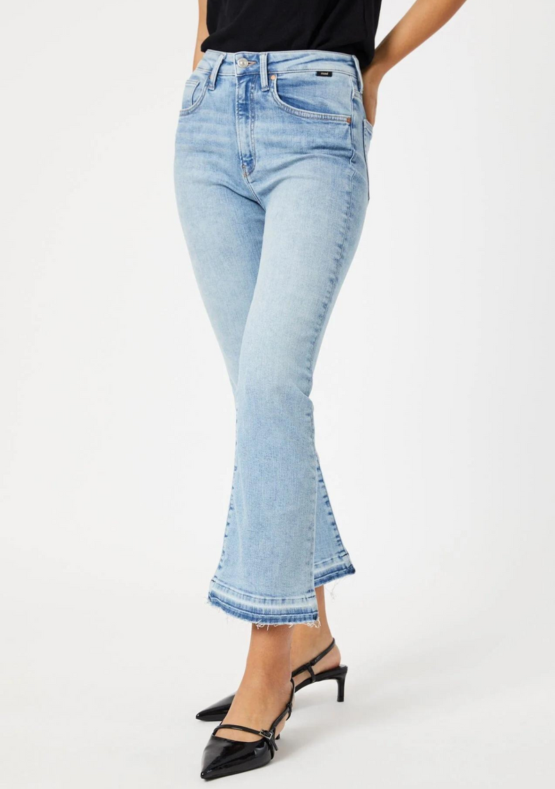 ANIKA CROPPED FLARE JEANS