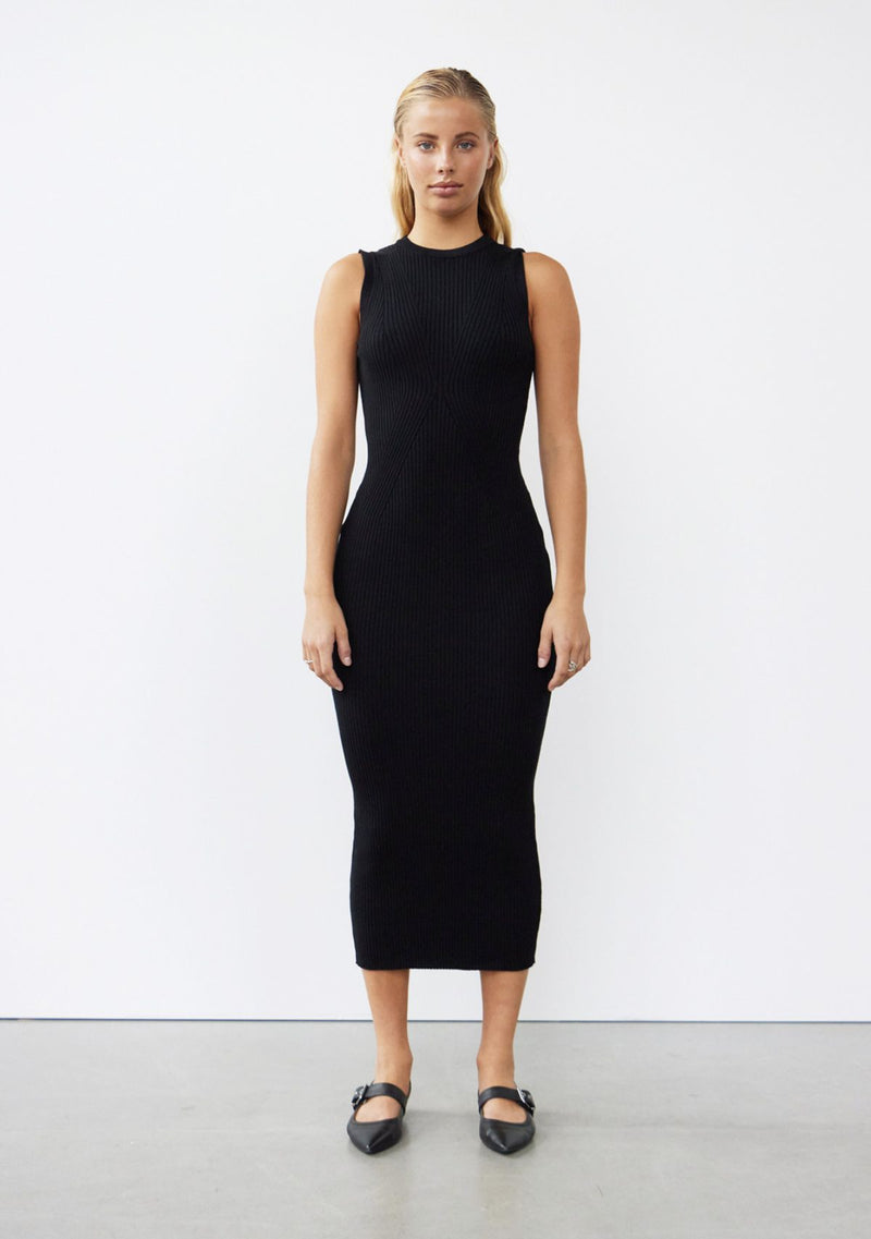 SHAYDA RIBBED DRESS