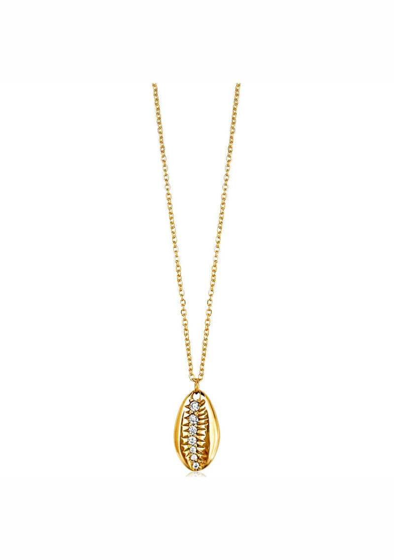 TAHLIA SHELL PENDANT NECKLACE