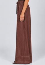 CAMILLE PINSTRIPE WIDE LEG PANT