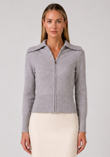 BLAIR ZIP UP SWEATER
