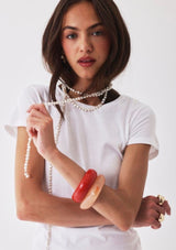 DELUXE COTTON CREW NECK S/S