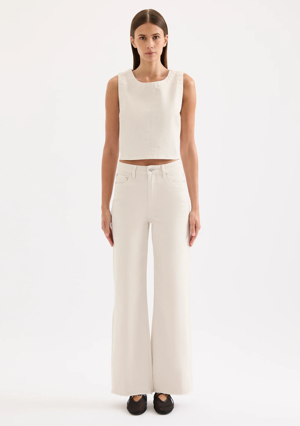 CALI STRETCH WIDE LEG JEAN