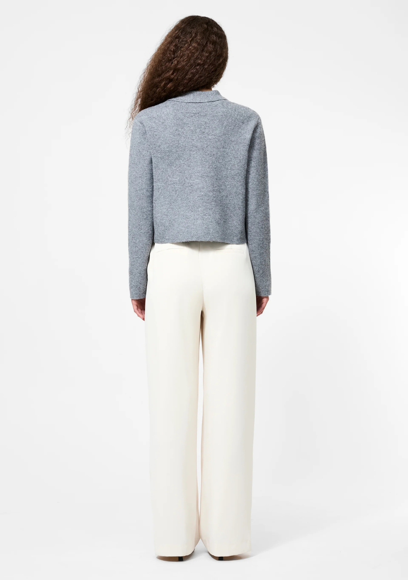 ELLIE KNIT COLLARED CARDIGAN