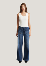 CHRISTINE WIDE LEG JEANS