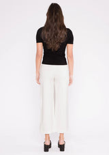 BLACK FITTED T-SHIRT