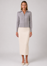BLAIR ZIP UP SWEATER