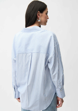 BOXY STRIPED BLOUSE