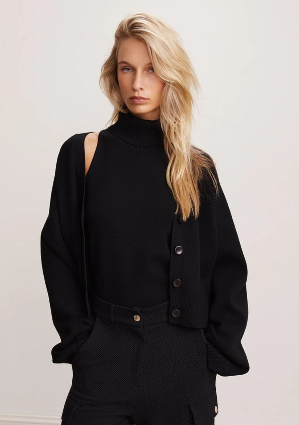 OLLY SLEEVLESS TURTLENECK