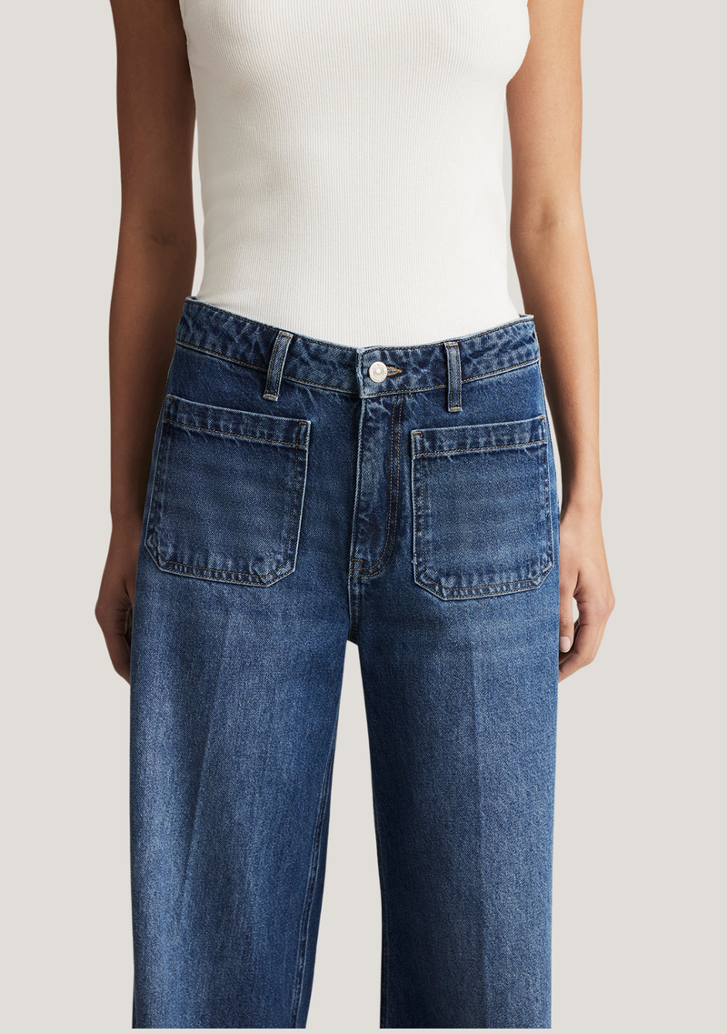 CHRISTINE WIDE LEG JEANS