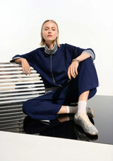 SCUBA JERSEY PULL-ON CULOTTE PANTS