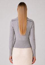 BLAIR ZIP UP SWEATER