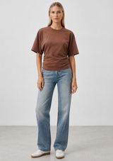 VERONICA KIMONO SLEEVE FITTED TEE