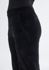 VELOUR WIDE LEG PANT
