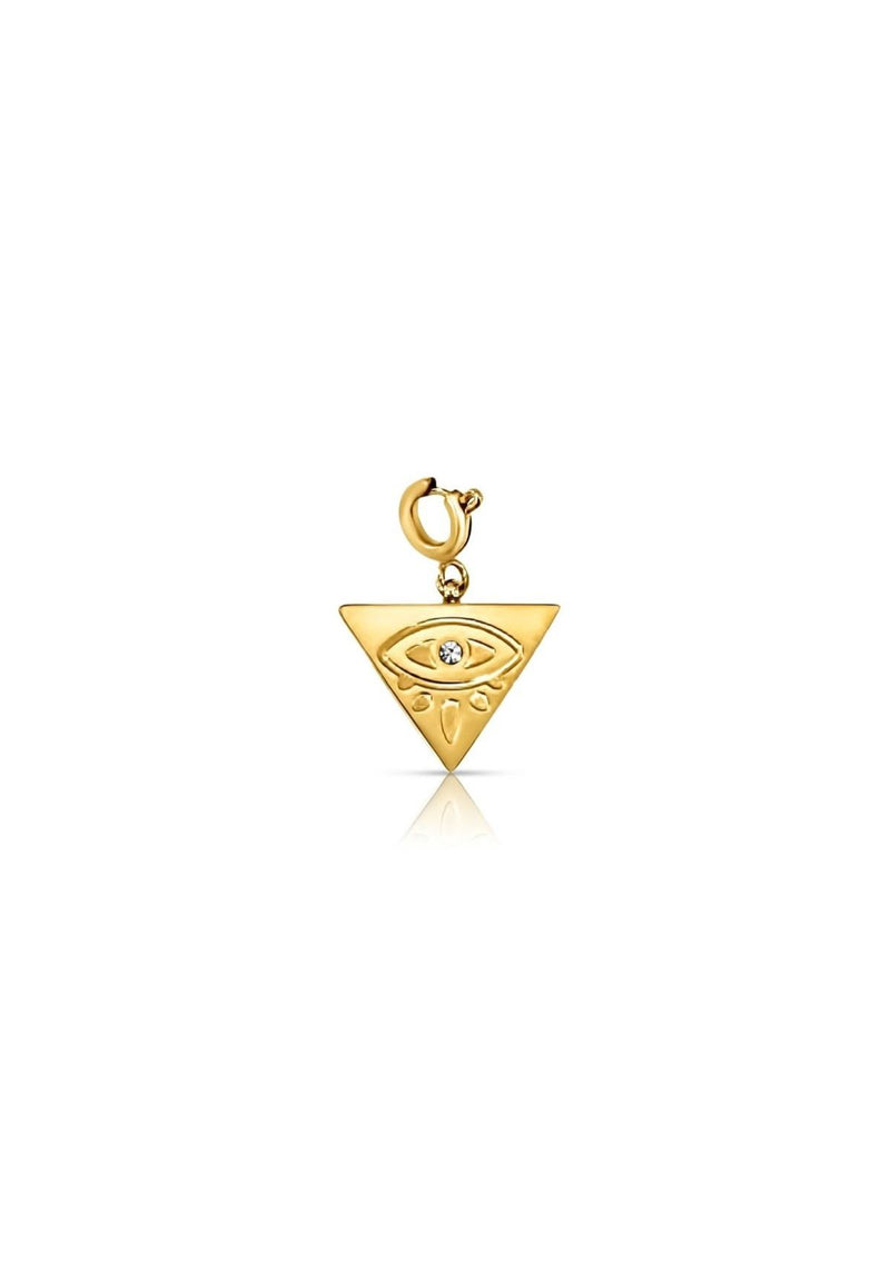 LUCY GEOMETRIC EVIL EYE CHARM