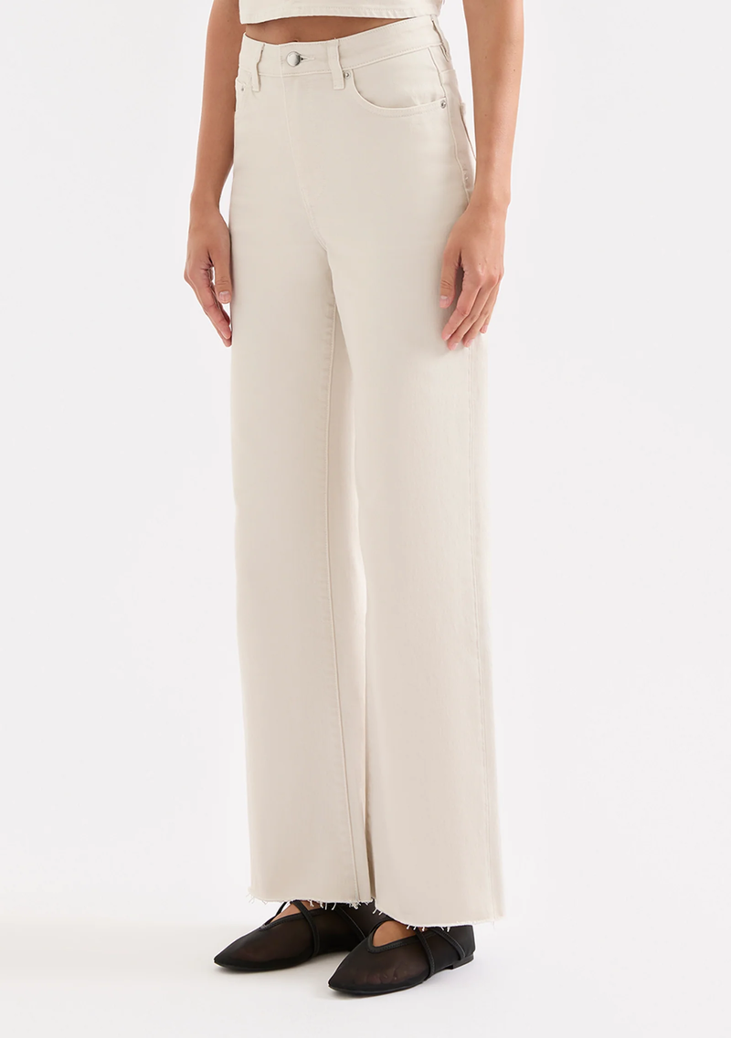 CALI STRETCH WIDE LEG JEAN