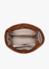 CONTRAST CARRIE TOTE