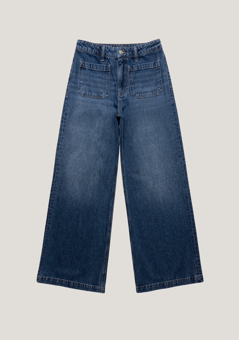 CHRISTINE WIDE LEG JEANS