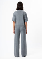 JAVIER KNIT V NECK TOP