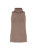 OLLY SLEEVLESS TURTLENECK