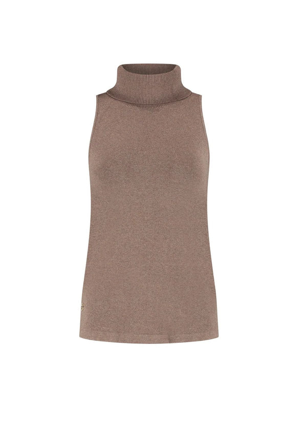 OLLY SLEEVLESS TURTLENECK