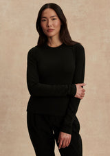 EDNA LONG SLEEVE FITTED TEE