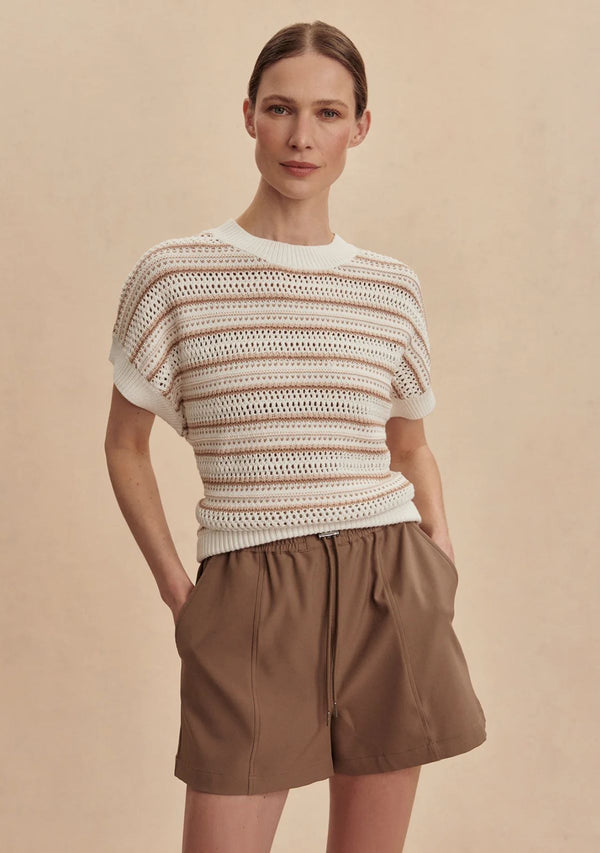 CIARA STRIPE KNIT TOP