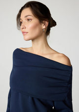 SYBIL OFF THE SHOULDER SWEATAER