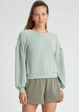 ADDISON PLEATED PULLOVER