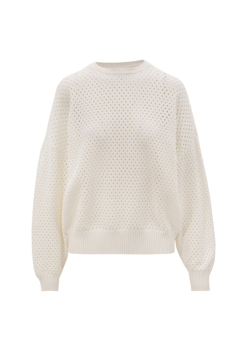 OLLY CROCHET SWEATER
