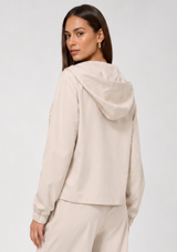 STRETCH WOVEN UTILITY JACKET