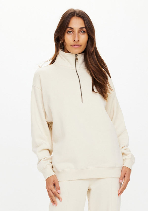 HAMILTON WREN HALF ZIP SWEATER