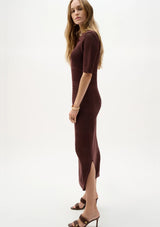 SWEATER KNIT STRAIGHT DRESS