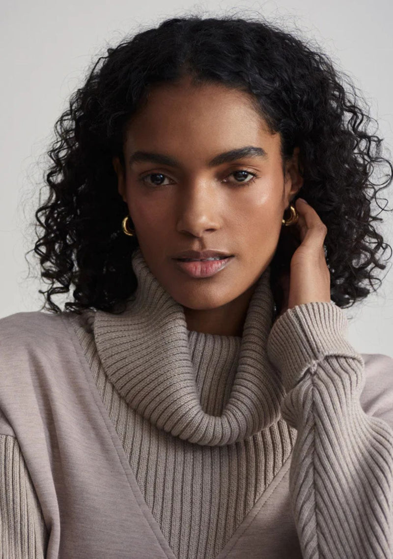 HANNAH COWL NECK SWEAT